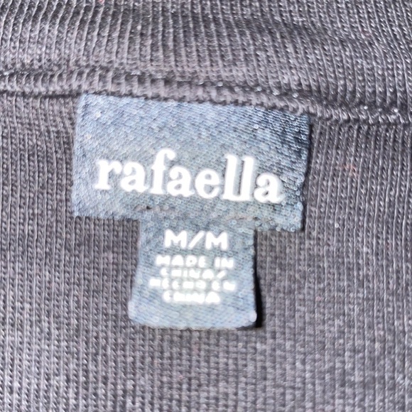 Women’s Rafaella Black Knit Short Sleeve Top - Picture 4 of 11